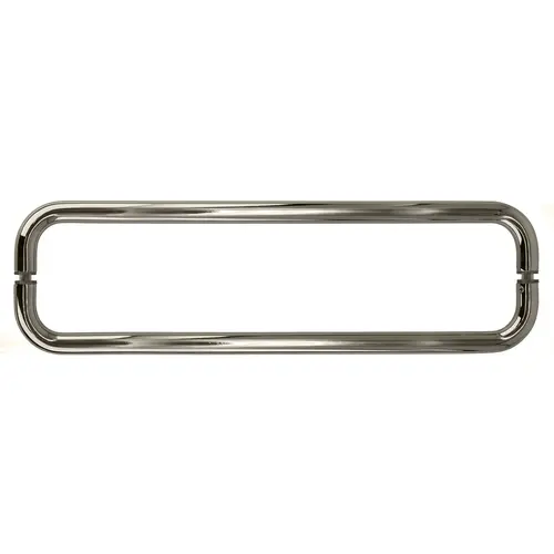 Polished Nickel 24" BM Series Back-to-Back Towel Bar Without Metal Washers