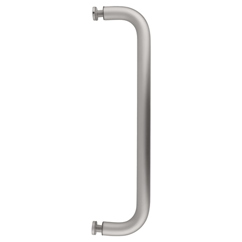 Satin Chrome 12" BM Series Single-Sided Towel Bar Without Metal Washers