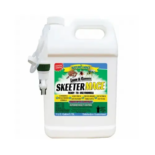 Nature's Mace SKTRTU1103F Skeeter Mace All-Natural Mosquito Repellent, Gallon Spray Bottle