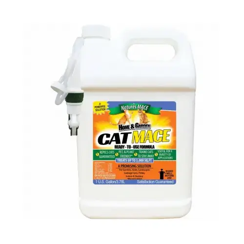 Nature's Mace CATRTU992003 Cat Mace Repellent, All Natural, 1 Gallon RTU Spray