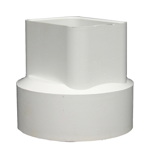 ADVANCED DRAINAGE SYSTEMS 0482TW Downspout Adapter, HDPE