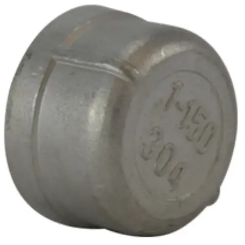 CAP STAINLESS STEEL 1IN