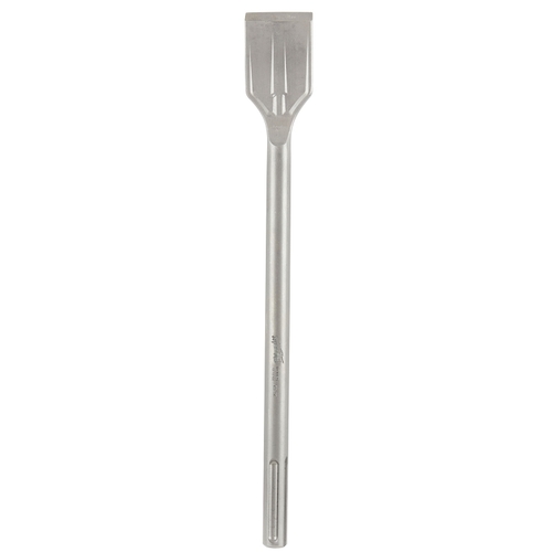 SLEDGE Tile Chisel, 45/64 in Dia Shank, SDS Max Shank, Steel, Bright, 15-1/4 in OAL