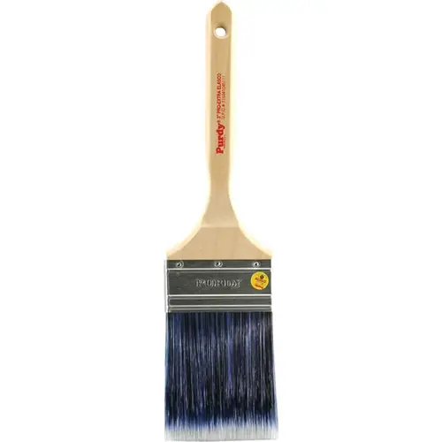 Pro-Extra Elasco Trim Brush, Nylon/Polyester Bristle, Fluted Handle