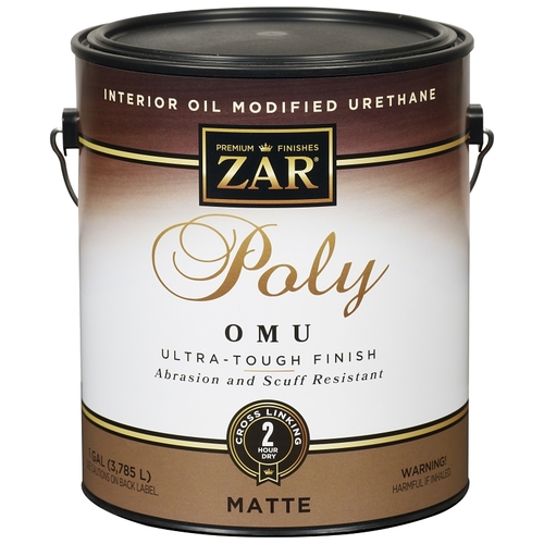 Polyurethane, Liquid, Antique Flat, 1 gal, Can