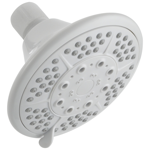 Shower Head, 1.75 gpm, 1/2 in Connection, 4-15/16 in Dia