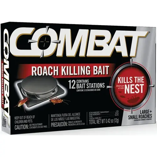 COMBAT 2461592 1748129/ 99774 Roach Killer Bait - pack of 12