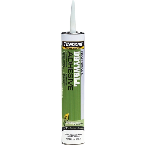 Titebond 7272 GREENchoice 7272 Drywall Adhesive, Beige, 28 oz Cartridge