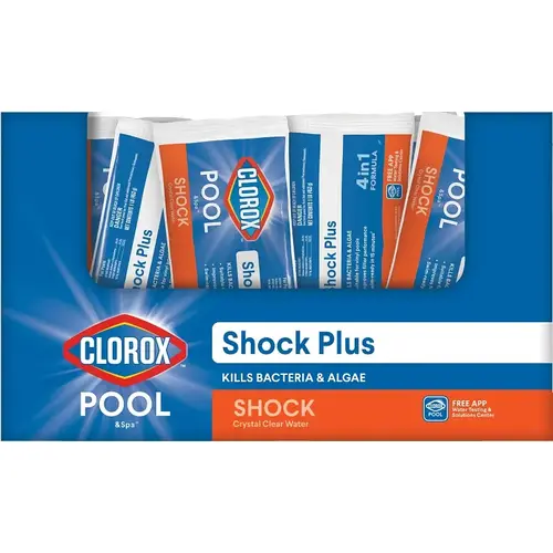 32336CLX Pool Chemical, 1 Bottle, Solid, Chlorine, White