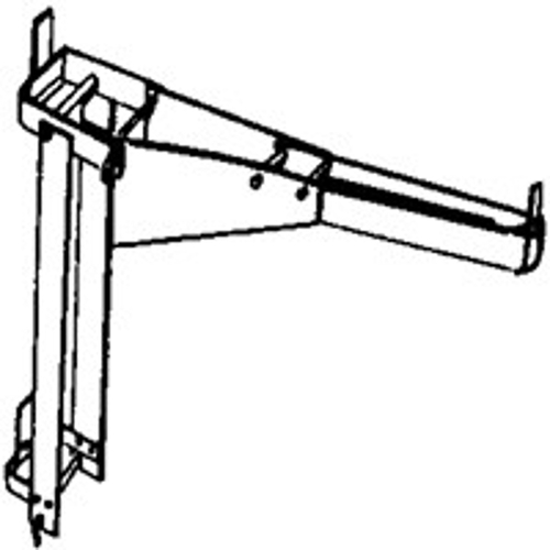 Qual-Craft 2204 2204 Workbench and Guard Rail Holder, For: Pump Jack System