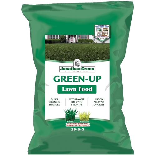 Green-Up 11989 Lawn Fertilizer, 45 lb Bag, Granular, 29-0-3 N-P-K Ratio