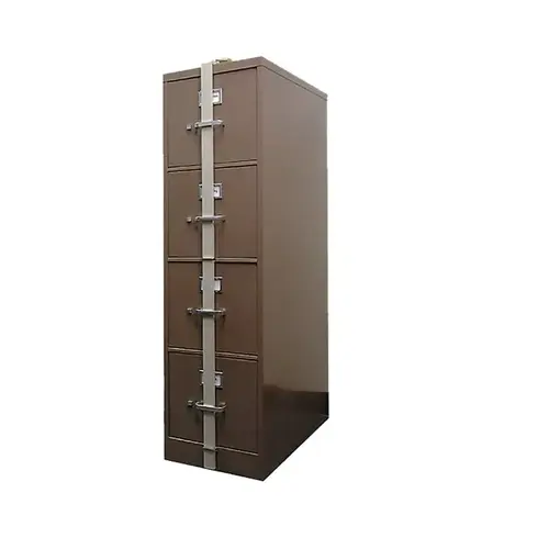 SECURITY LOCKING BAR 5 DRAWER 59-7/8" LONG Neutral sand color