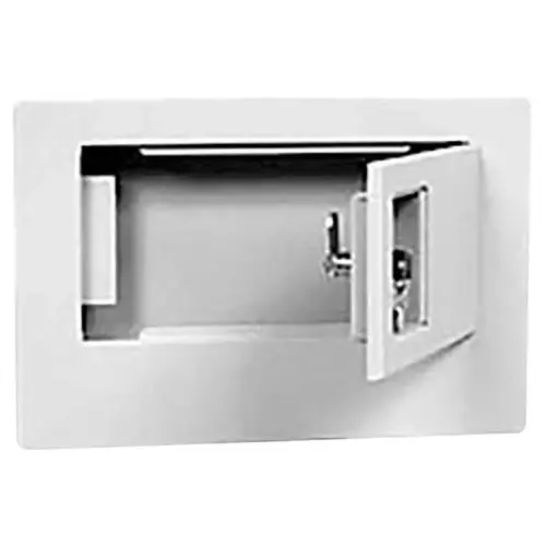 Compact Wall Safe, High Security Tubular Cam Lock