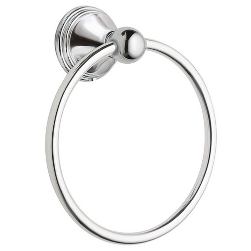 Preston Towel Ring Bright Chrome Finish