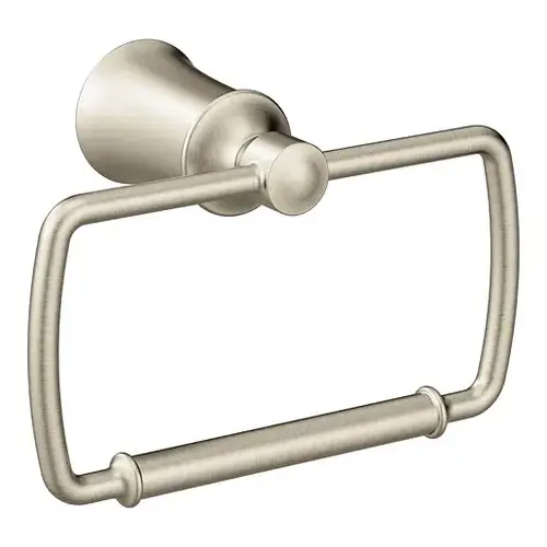 Dartmoor Towel Ring Brushed Nickel Finish