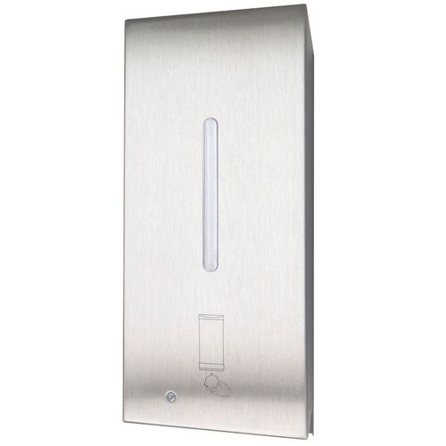 Automatic Wall Mounted Foam Soap Dispenser Satin Stainless Steel Finish
