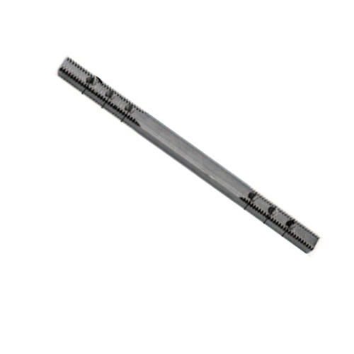 Progressive Hardware Co Inc 44-20-4TP Straight Spindle, 9/32" Square, 4" Long, 20 TPI, Tapped Holes Both Ends