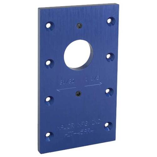 HIT 45AR4 Template for Adams-Rite Cylinders and Paddle Holes with 31/32" or 1-1/8" Backset