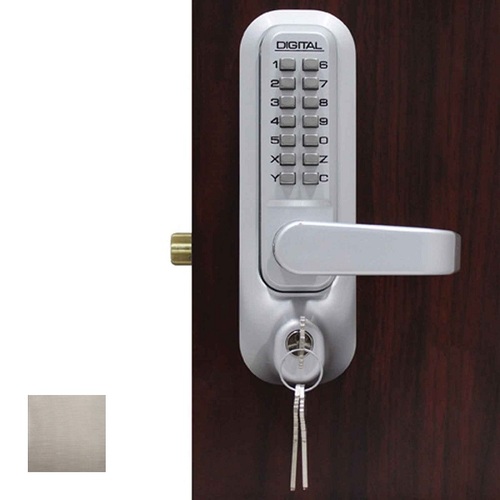 Add-On Key Override System Satin Nickel