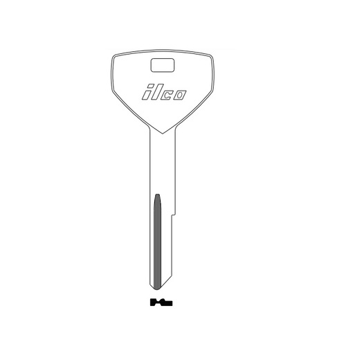 Ilco Unican Corporation P1790TC Chrysler, Maserati Key