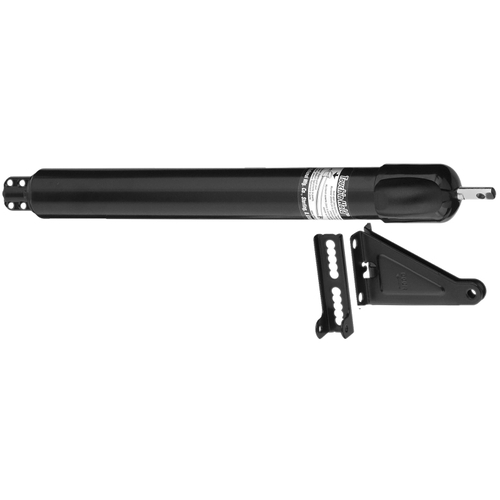 V1345 Series Door Closer, Steel, Powder-Coated, 90 deg Opening Black