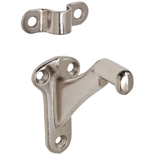 Schlage SP59A14 Ives Series Handrail Bracket, Aluminum, Polished Nickel