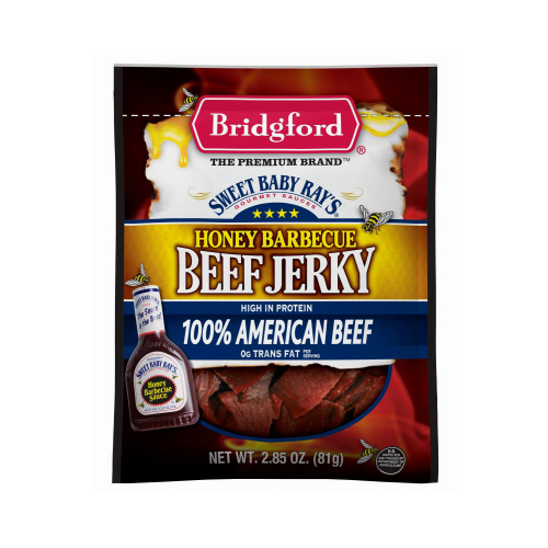 BRIDGFORD MARKETING COMPANY 1983 Honey BBQ Beef Jerky, 2.85 oz.