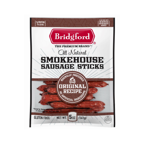 Smoked Sausage Sticks, Original, 5 oz.