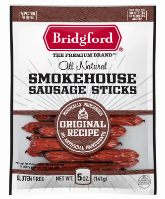 BRIDGFORD MARKETING COMPANY 2000 Smoked Sausage Sticks, Original, 5 oz.