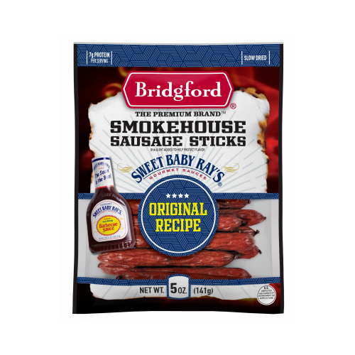 BRIDGFORD MARKETING COMPANY 2003 Smoked Sausage Sticks, Original, 5 oz.