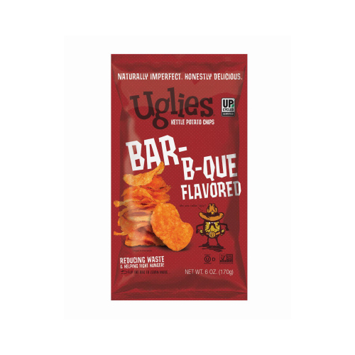 MIDWEST DISTRIBUTION 161030 6OZ UGLIES BBQ Chips