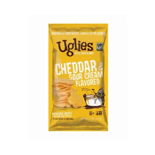 Cheddar & Sour Cream Kettle Chips, 6 oz.