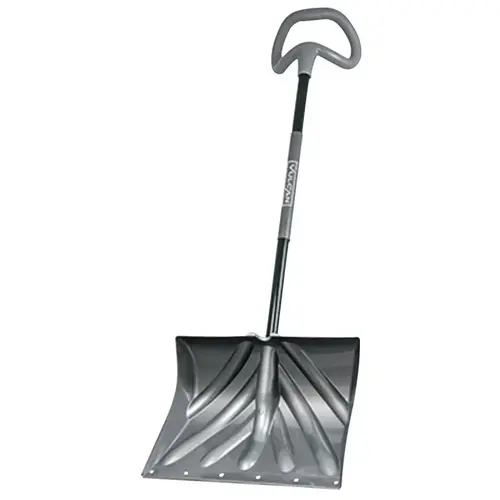 Snow Shovel, Poly Blade, Steel Handle