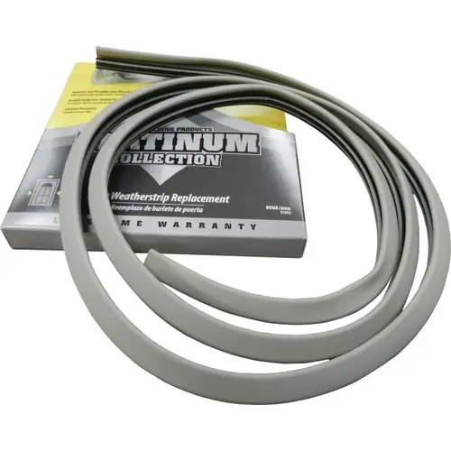 Platinum Series 91892 Replacement Weatherstrip, 1.1 in W, 9 in L, TPV3 Rubber, Beige