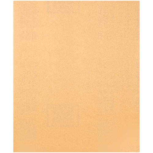 076607 Sanding Sheet, 11 in L, 9 in W, Fine, 150 Grit, Garnet Abrasive, Paper Backing