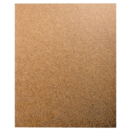 076607 Sanding Sheet, 11 in L, 9 in W, Coarse, 80 Grit, Garnet Abrasive, Paper Backing - pack of 50