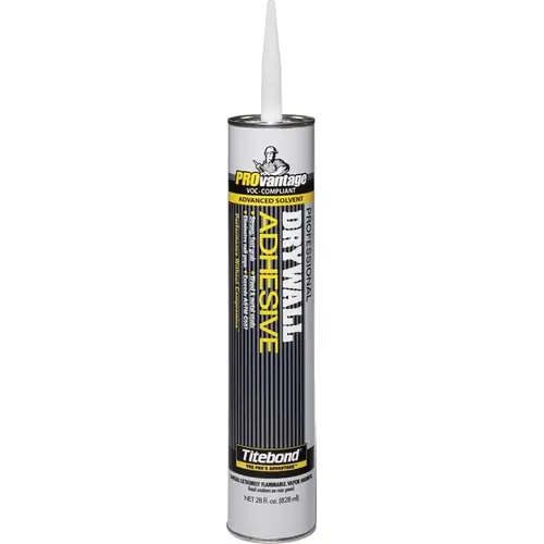 PROvantage Drywall Adhesive, Light Beige, 28 oz Cartridge