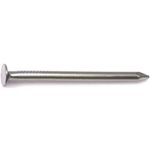 Common Nail, 4D, 1-1/2 in L, Bright, Smooth Shank, 5 PK