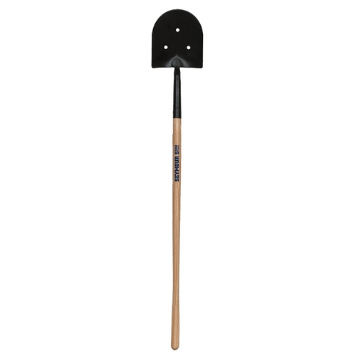 SEYMOUR 49185 S550 Series Rice Shovel, 59 in L, 9 in W, 3 in H, Hardwood/Steel, American Ash