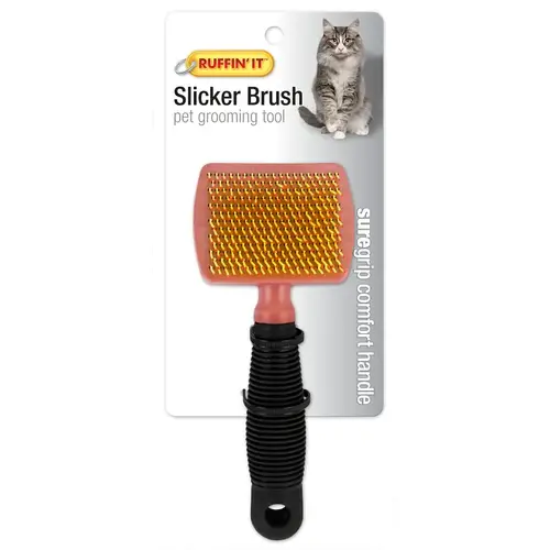 Slicker Brush, Plastic, Cat