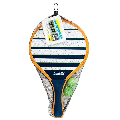 Paddle Ball Set, Wood Racket, PVC Ball