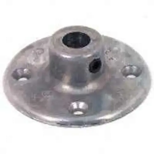 Die-Cast Hub, 5/8 in Bore, 3-3/4 in OD, 4-Groove, 1-3/8 in Dia Pitch, Zinc