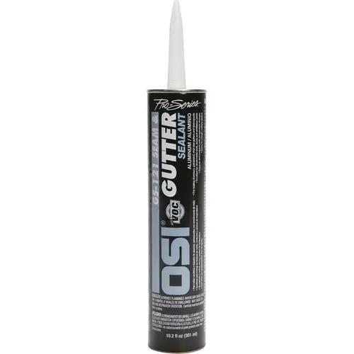 OSI 1797596 GS121 Series Gutter and Seam Sealant, Liquid, 10 oz Cartridge