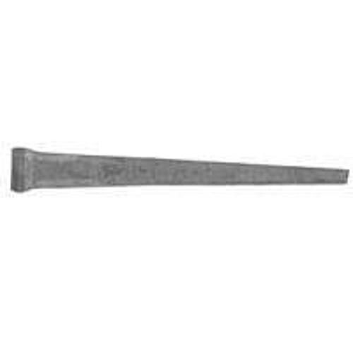 00 Square Cut Nail, Concrete Cut Nails, 7D, 2-1/4 in L, Steel, Brite, Rectangular Head, Tapered Shank, 1 lb