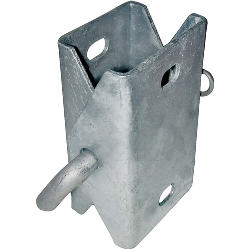 Connector Hinge, Galvanized Steel, For: Stationary Dock with 10 000 Series Back Plates or Corners