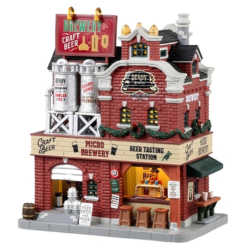 Lemax 35034 Derby & Sons Brewing Co.