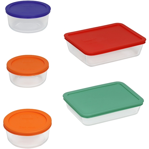 Pyrex 1091198 CONTAINER STORAGE SET GLASS