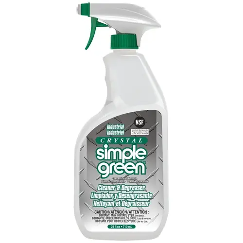 SIMPLE GREEN 0610001219024 Industrial Cleaner and Degreaser, 24 oz Trigger Bottle, Liquid, Sassafras, Green