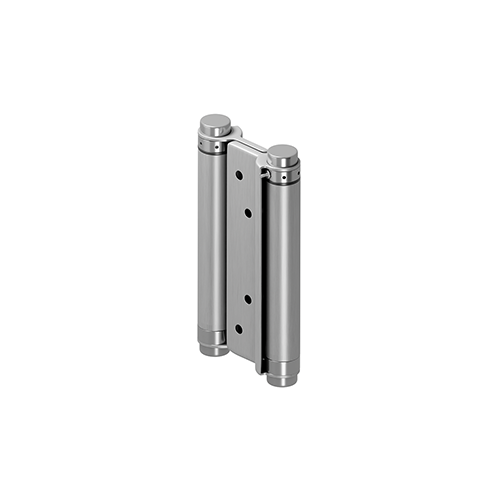 6" Double Action Saloon Hinge Satin Stainless Steel Finish