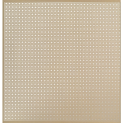 Decorative Metal Sheet, 36 in W, 24 in L, Aluminum, Albras - pack of 3
